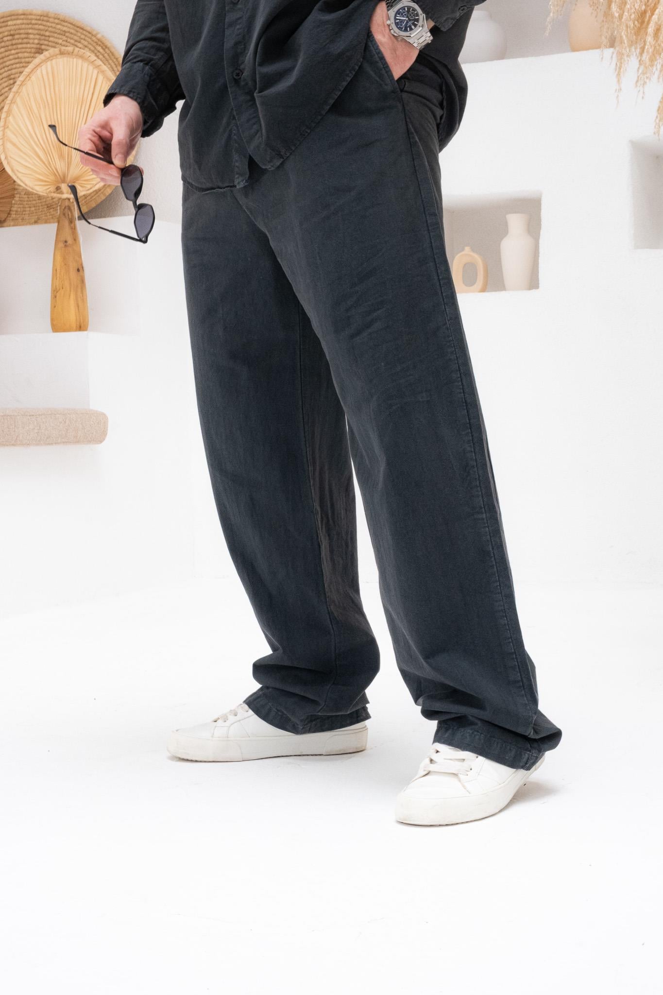 Yıkamalı Modern Oversize Kalıp Alt Üst Takım (TKS35)