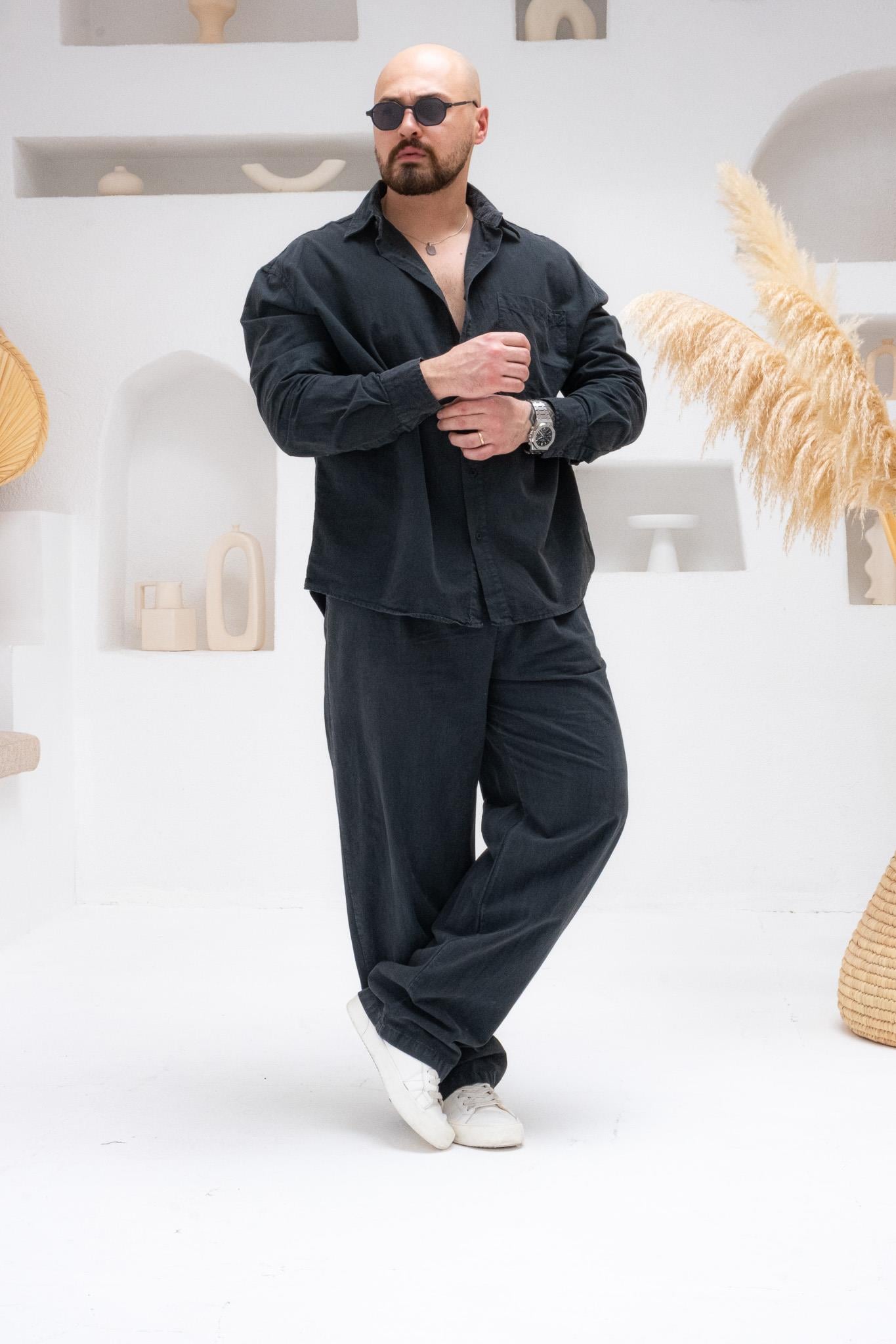 Yıkamalı Modern Oversize Kalıp Alt Üst Takım (TKS35)