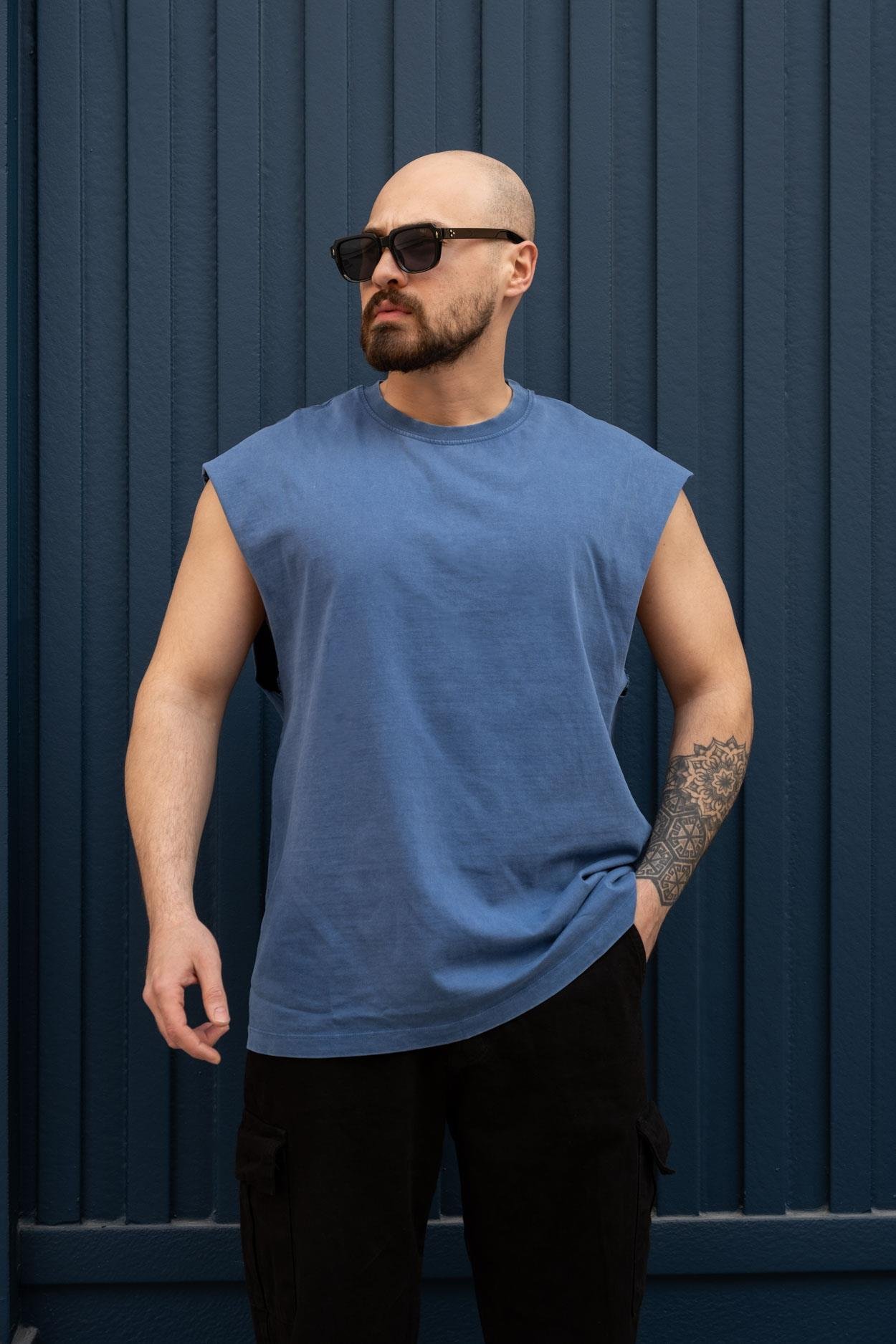 Yıkamalı Oversize Atlet (TSM15)