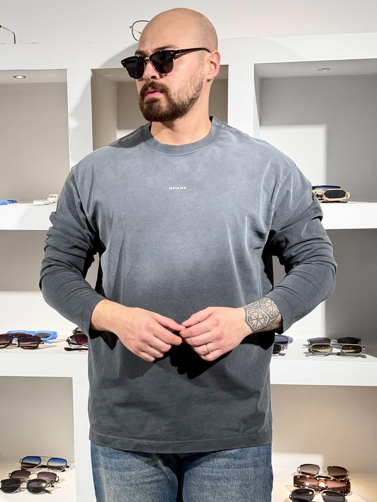 Yıkamalı Rahat Kalıp Sweatshirt (SVTA87)