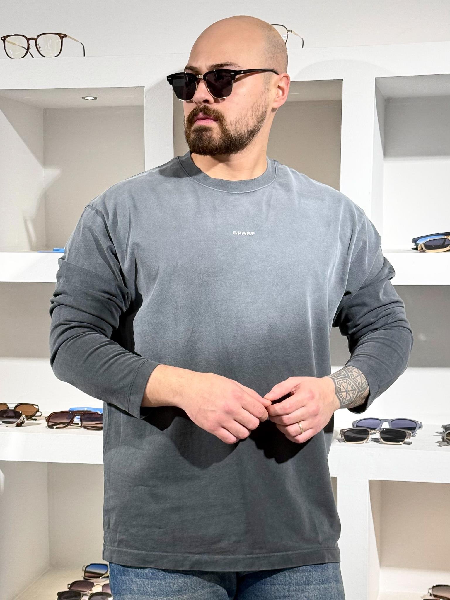 Yıkamalı Rahat Kalıp Sweatshirt (SVTA87)