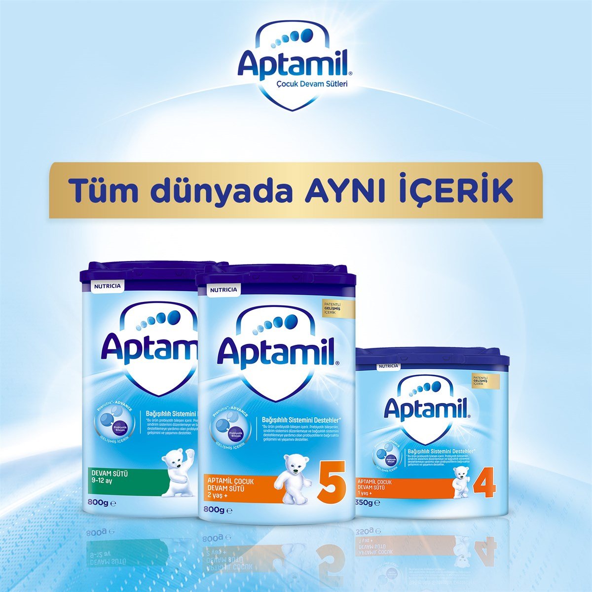 Aptamil 5 Çocuk Devam Sütü 800 g Akıllı Kutu
