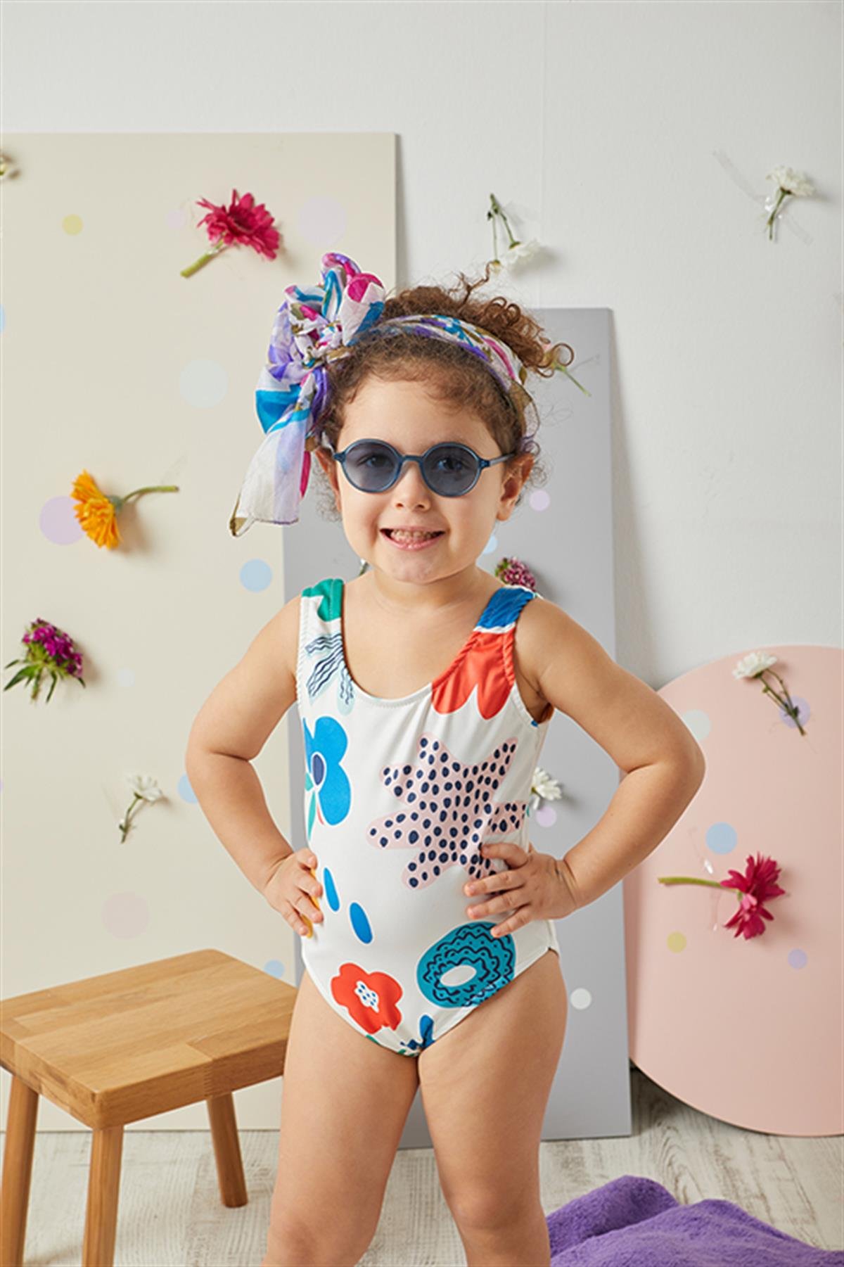 Babyjoko Kız Çocuk Çiçekli  Mayo 