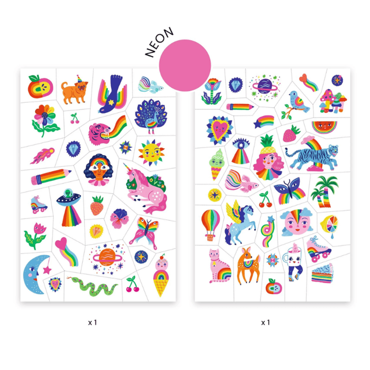 Djeco Dövme Gökkuşağı