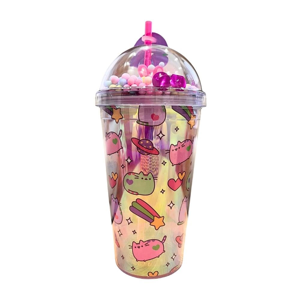 Etoilee Big Cat Rainbow Simli Pipetli Suluk