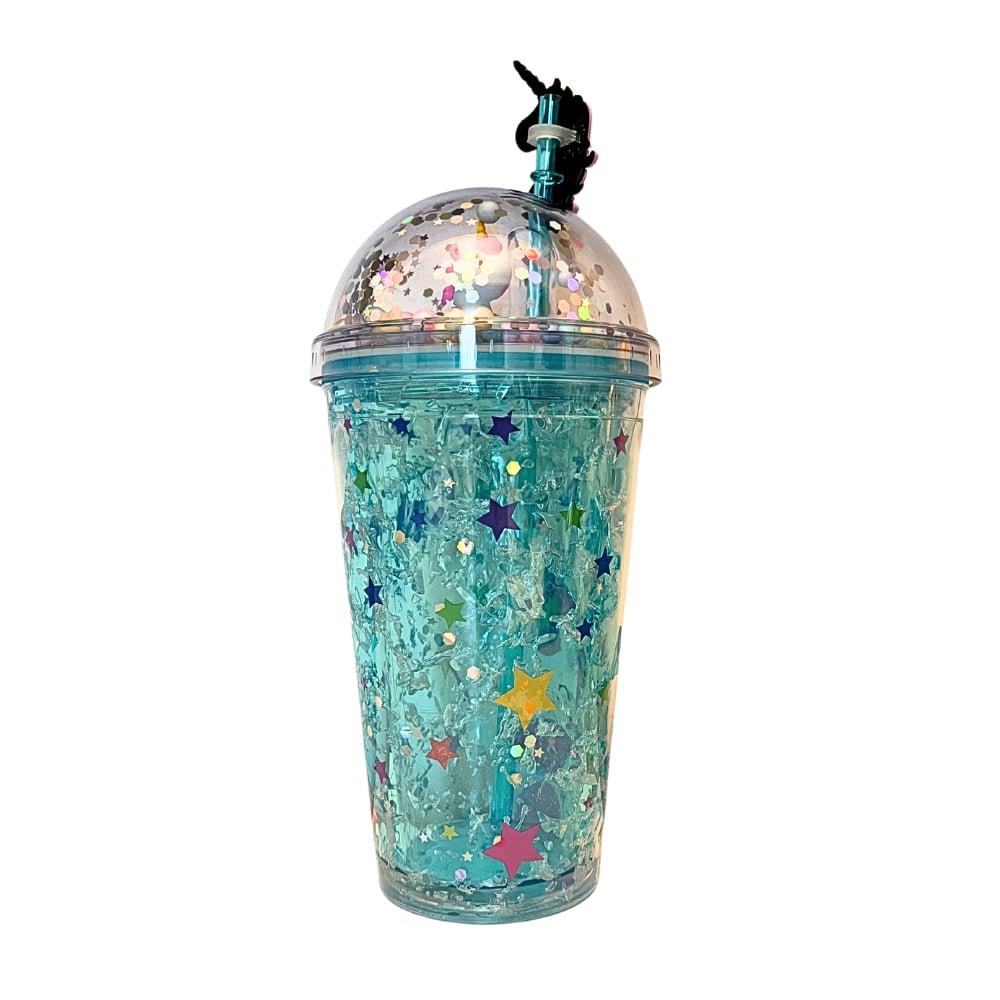 Etoilee-Iced Blue Unicorn Pipetli Suluk