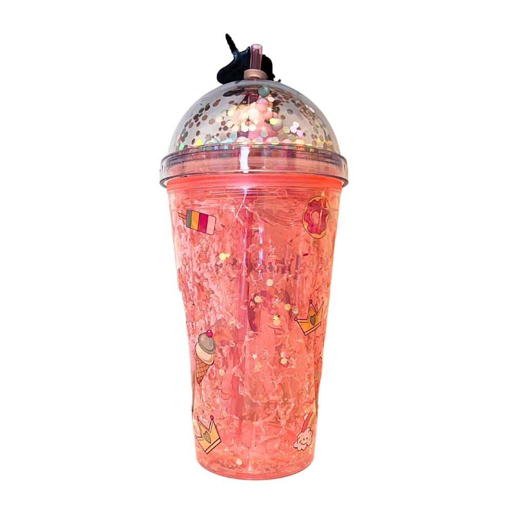 Etoilee-Iced Pink Unicorn Pipetli Suluk