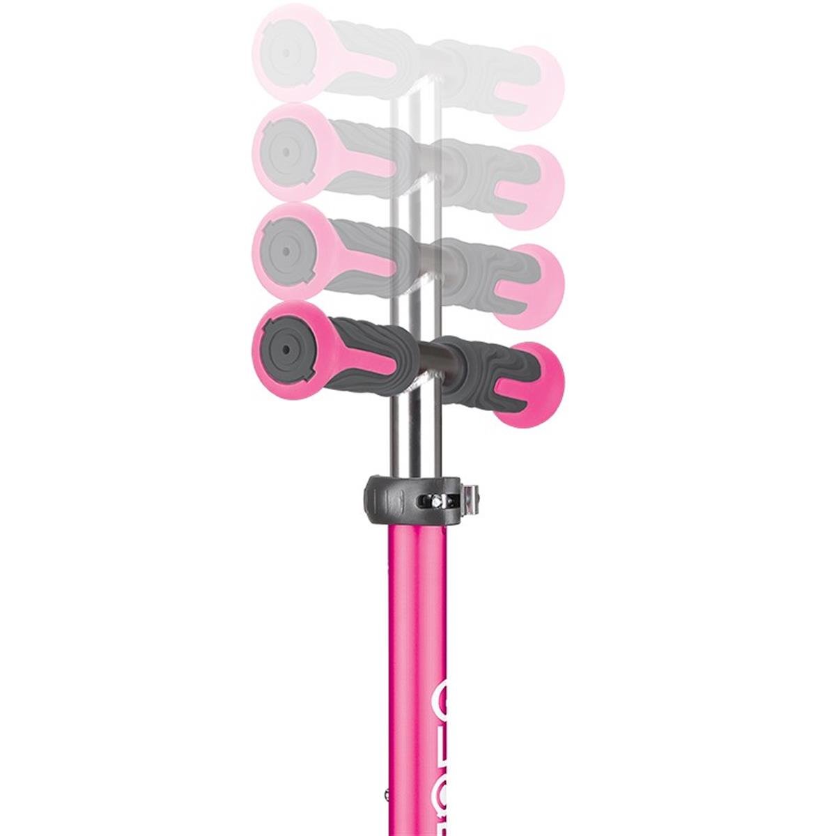Globber Elite Deluxe Işıklı Scooter / Pembe