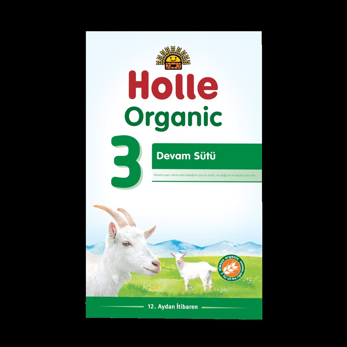Holle 3 Organik Keçi Büyüme Sütü