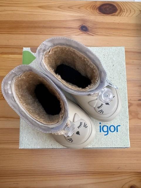 Igor Mendi Gato Borrego - Beige - İçi Kürklü