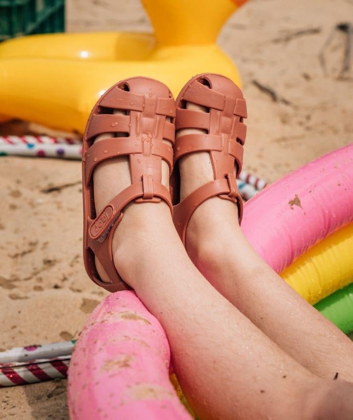 Igor Nemo Solid Terracotta Sandalet - Bare Food