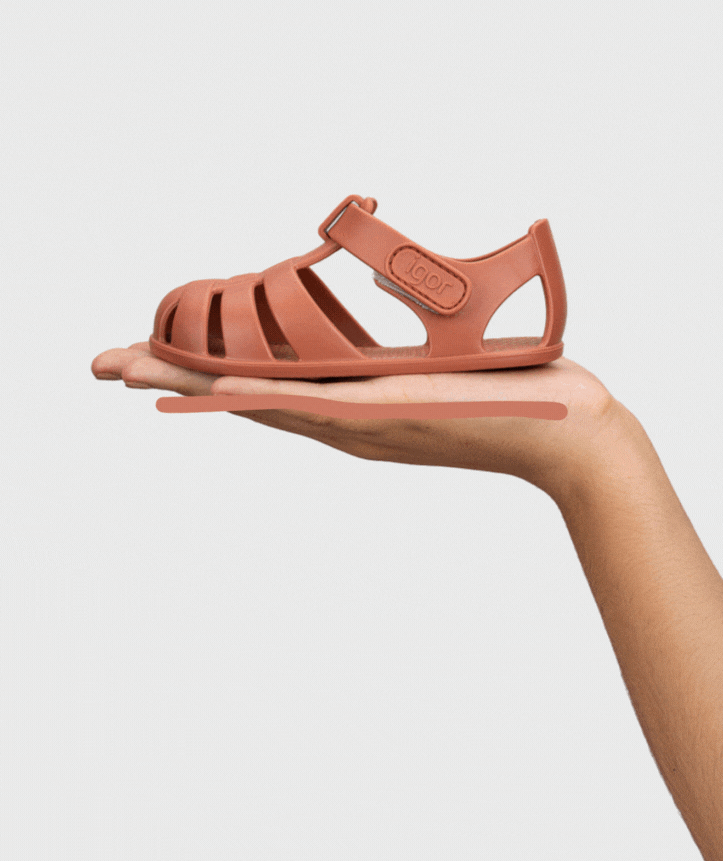 Igor Nemo Solid Terracotta Sandalet - Bare Food