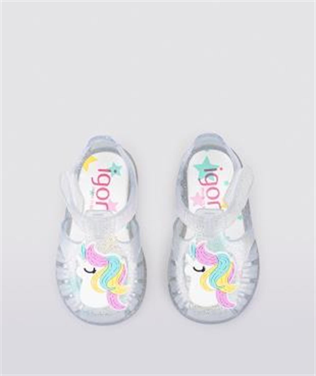 Igor Tobby Gloss Unicornio Parlak Transparan Sandalet
