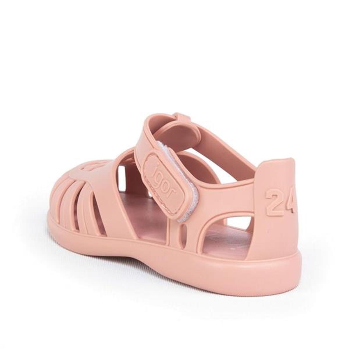 Igor Tobby Solid Maquillaje/Nude Çocuk Sandalet 