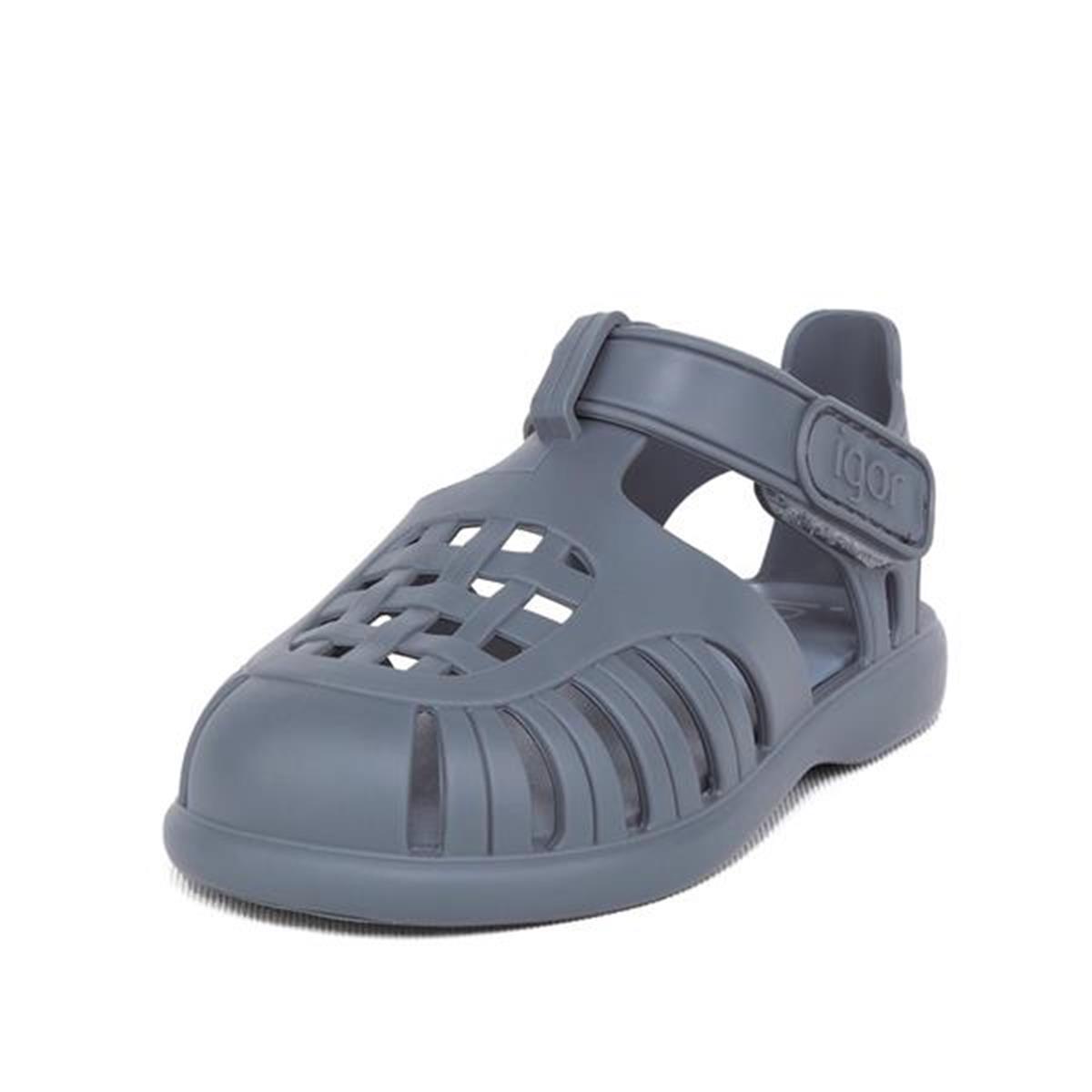 Igor Tobby Solid Ocean/ Mavi Çocuk Sandalet 