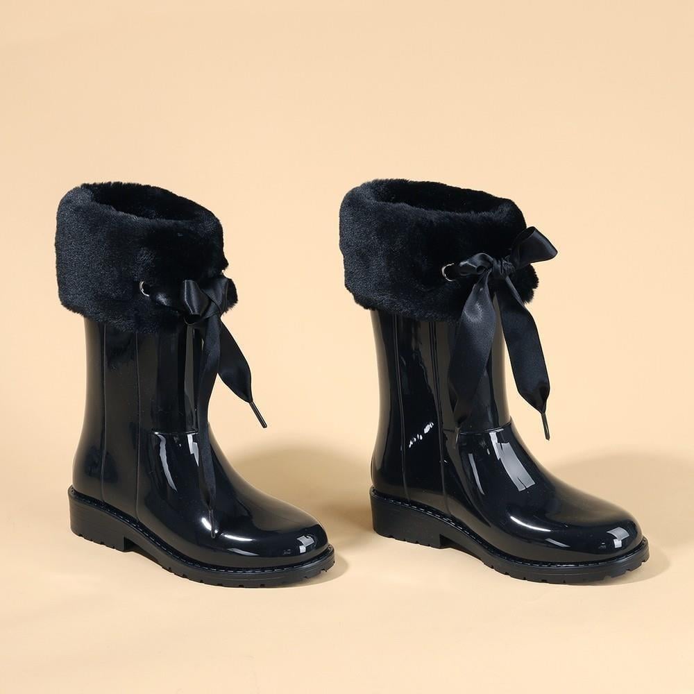 Igor W10239 Campera Charol Soft Çocuk Siyah Yağmur Çizmesi