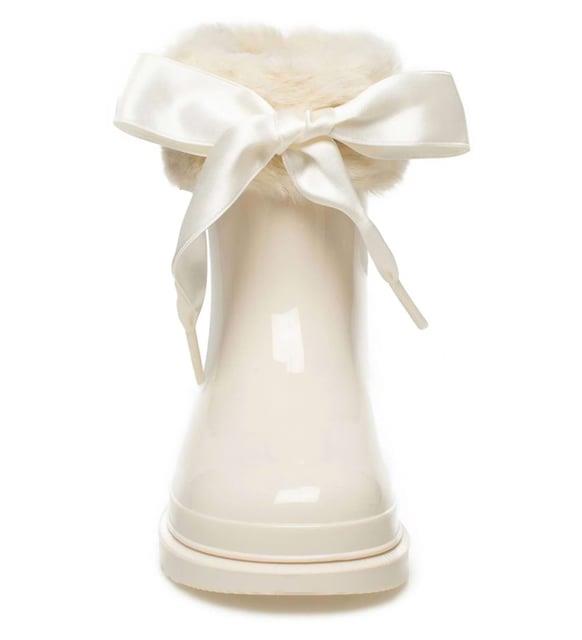 Igor W10258 Bimbi Soft Nacar Çocuk Yağmur Çizmesi - Krem