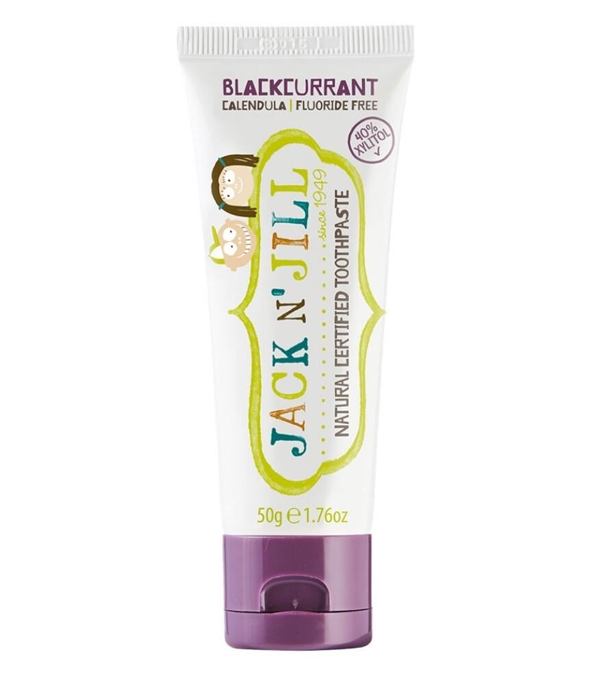 Jack N'Jill Doğal Diş Macunu Blackcurrant - Frenk Üzüm Aromalı