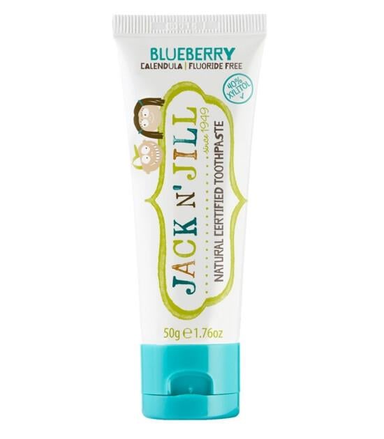 Jack N'Jill Doğal Diş Macunu Blueberry - Yaban Mersini Aromalı