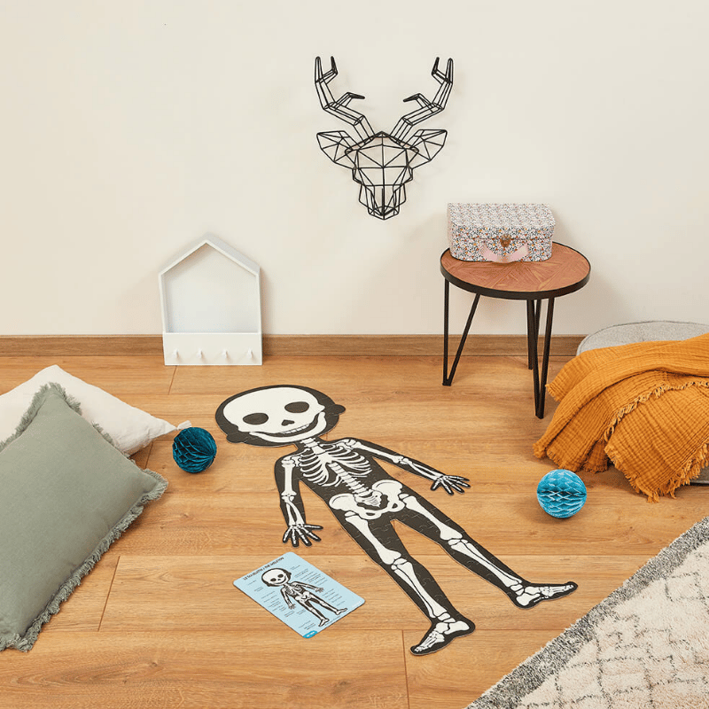 Janod Öğretici Puzzle - İnsan Vücudu 4'lü Set