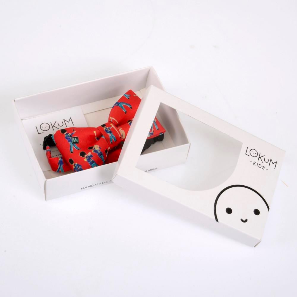 Lokum Kids Liberty Kırmızı Papyon