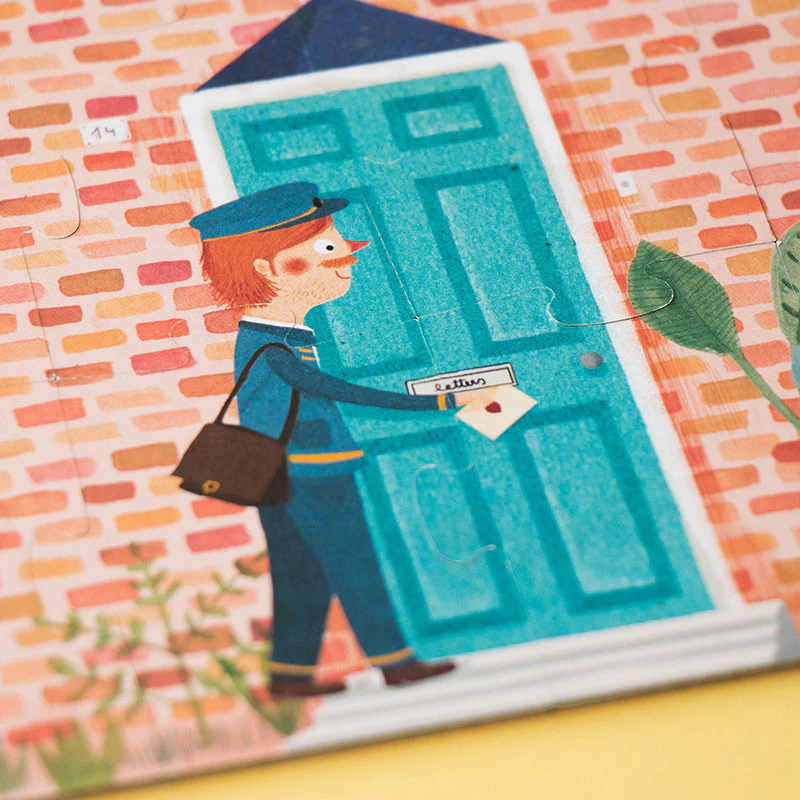 Londji Welcome to My Home Puzzle - 36 Parçalı Çift Taraflı Yapboz Evime Hoş Geldin