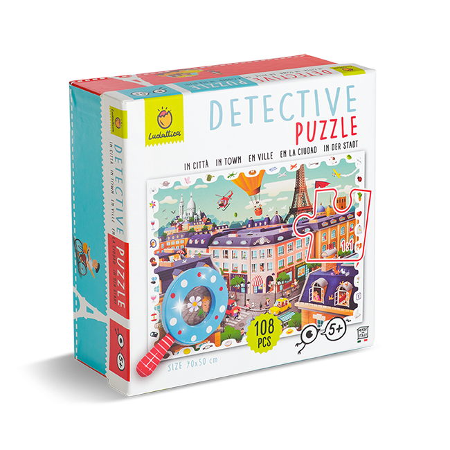Ludattica Detective Puzzle In Town - Şehir