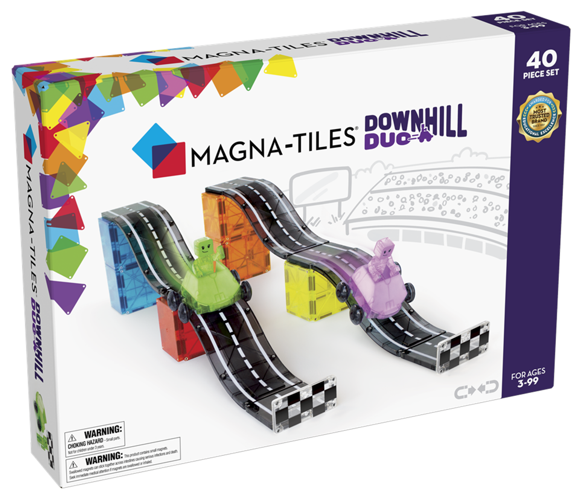 Magna-Tiles - Downhill Duo 40-Piece Set - Yokuş Aşağı 2'li - 40 Parça