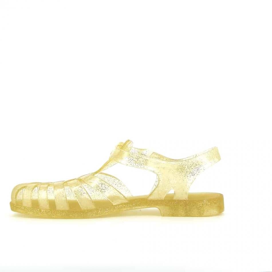 Meduse Sun Dore Paillette- Kadın Sandalet