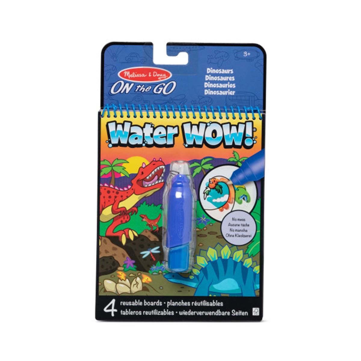 Melissa & Doug Water Wow! Su ile boyama kitabı-Dinozor