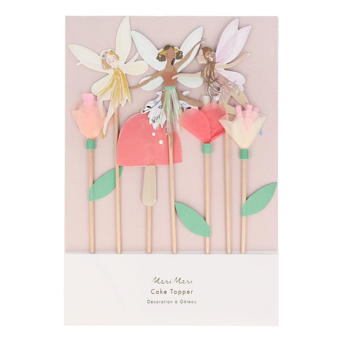 Meri Meri - Fairy Cake Topper - Peri Kızı Pasta Süsü
