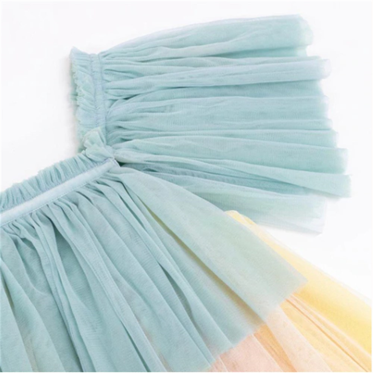 Meri Meri - Rainbow Ruffle Princess Dress-Up - Fırfırlı Gökkuşağı Elbisesi