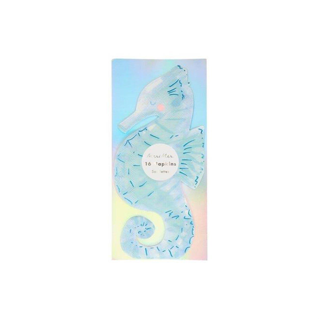 Meri Meri - Seahorse Napkin - Denizatı Peçete