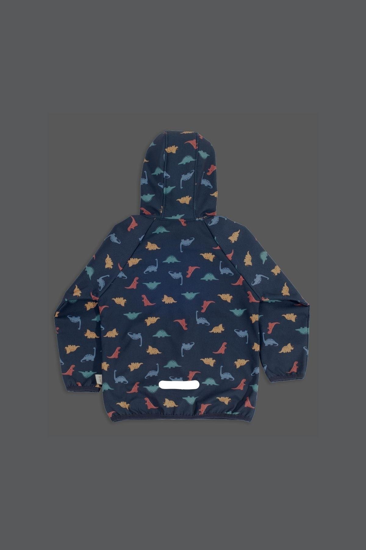 Miela Kids Su Tutmaz Softshell Desenli Ceket - Dinoland
