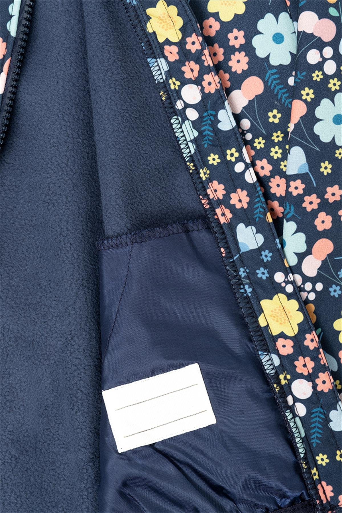 Miela Kids Su Tutmaz Softshell Desenli Ceket - Dinoland