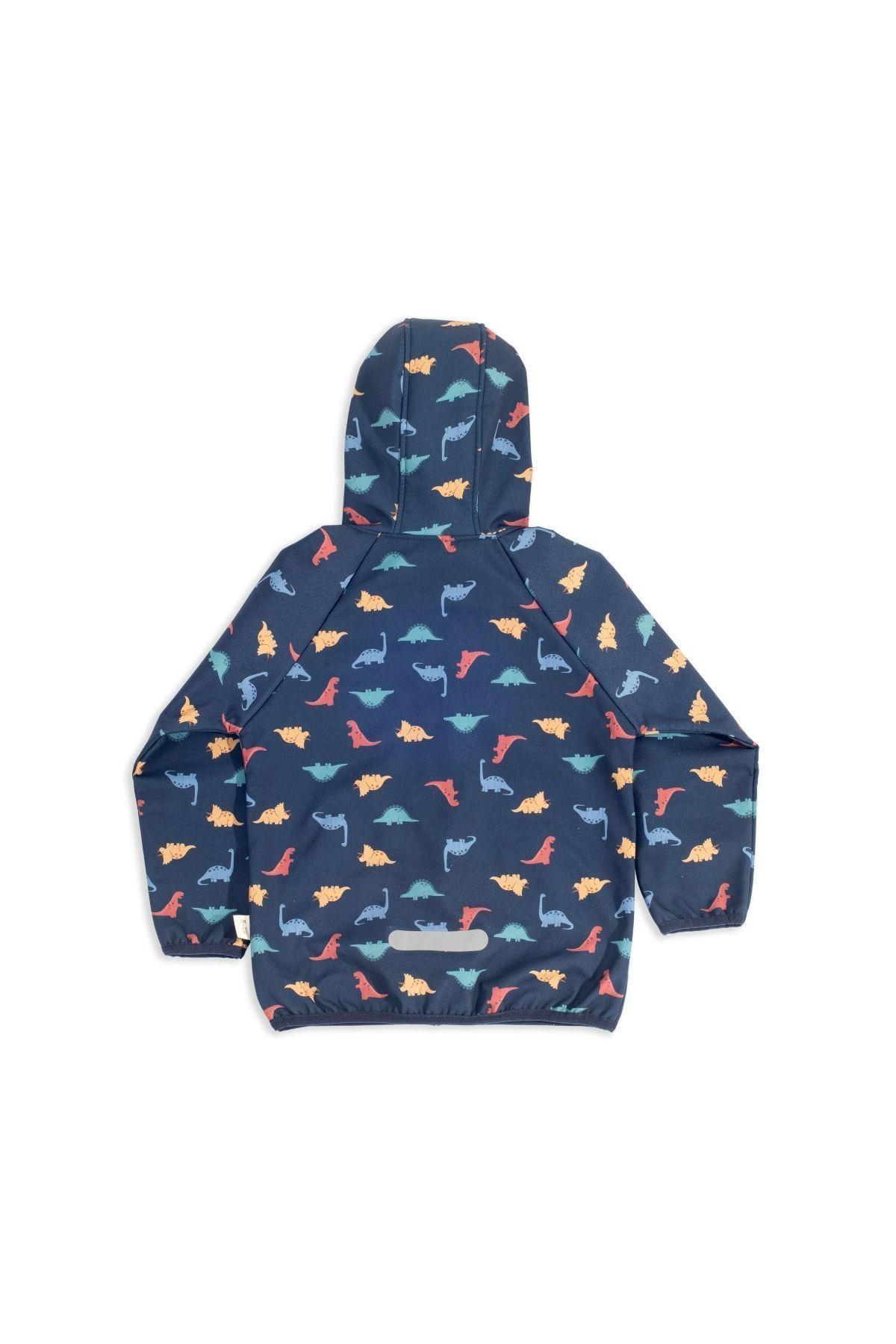 Miela Kids Su Tutmaz Softshell Desenli Ceket - Dinoland