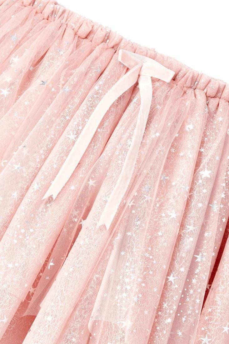 Petit Coral Blush Stardust Tütü Etek