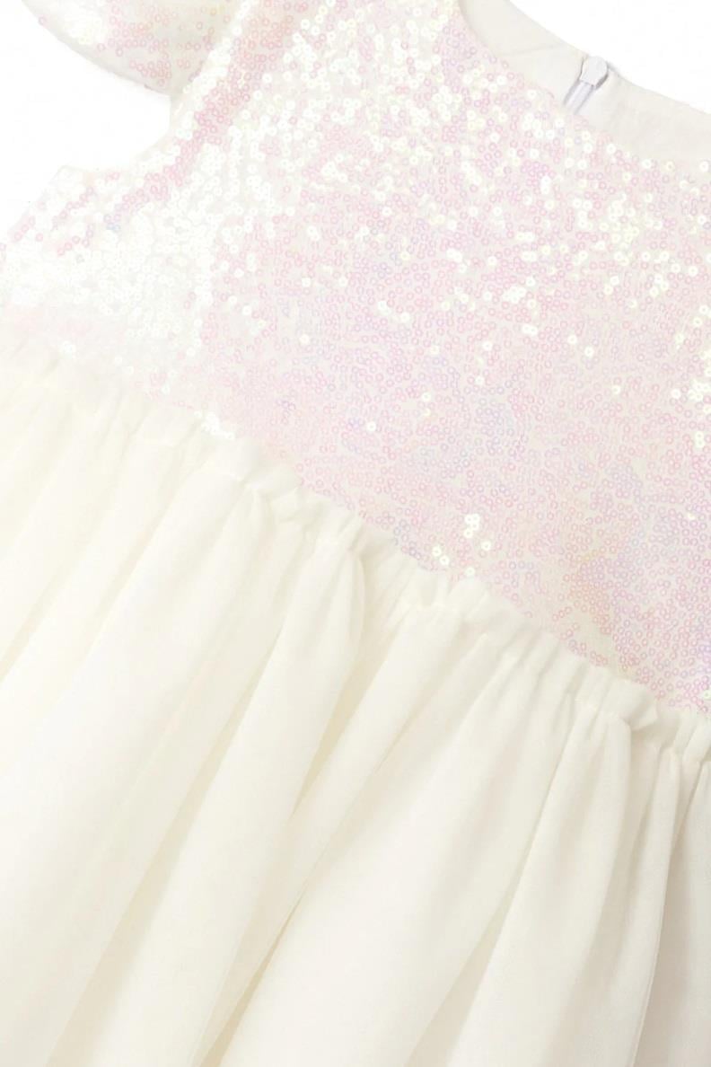 Petit Coral Crystal Dream White Elbise