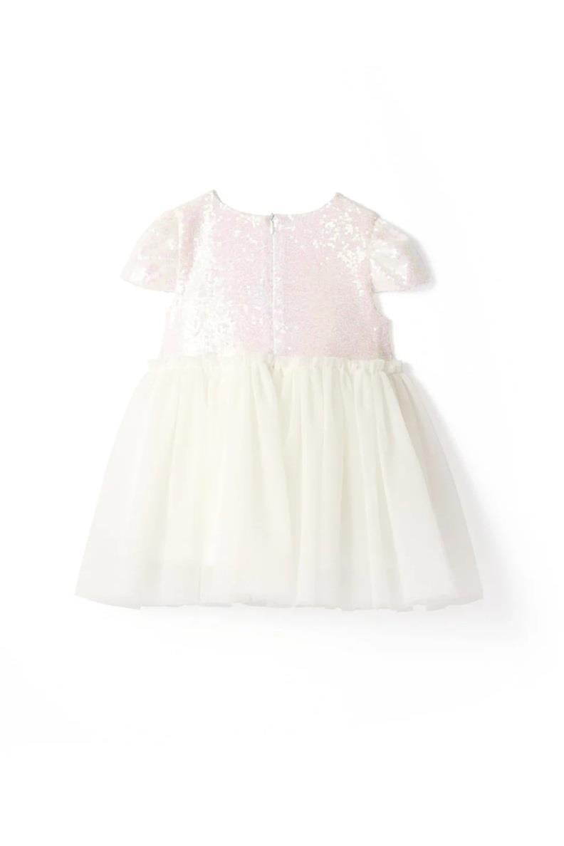 Petit Coral Crystal Dream White Elbise