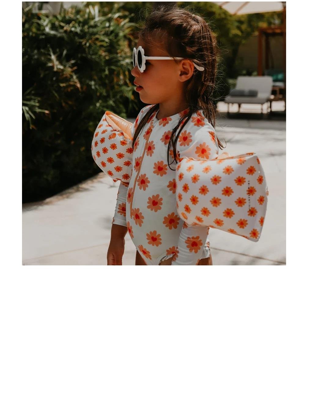 Swim Essentials Flower Hearts Şişme Yüzme Kolluğu 2-6 Yaş