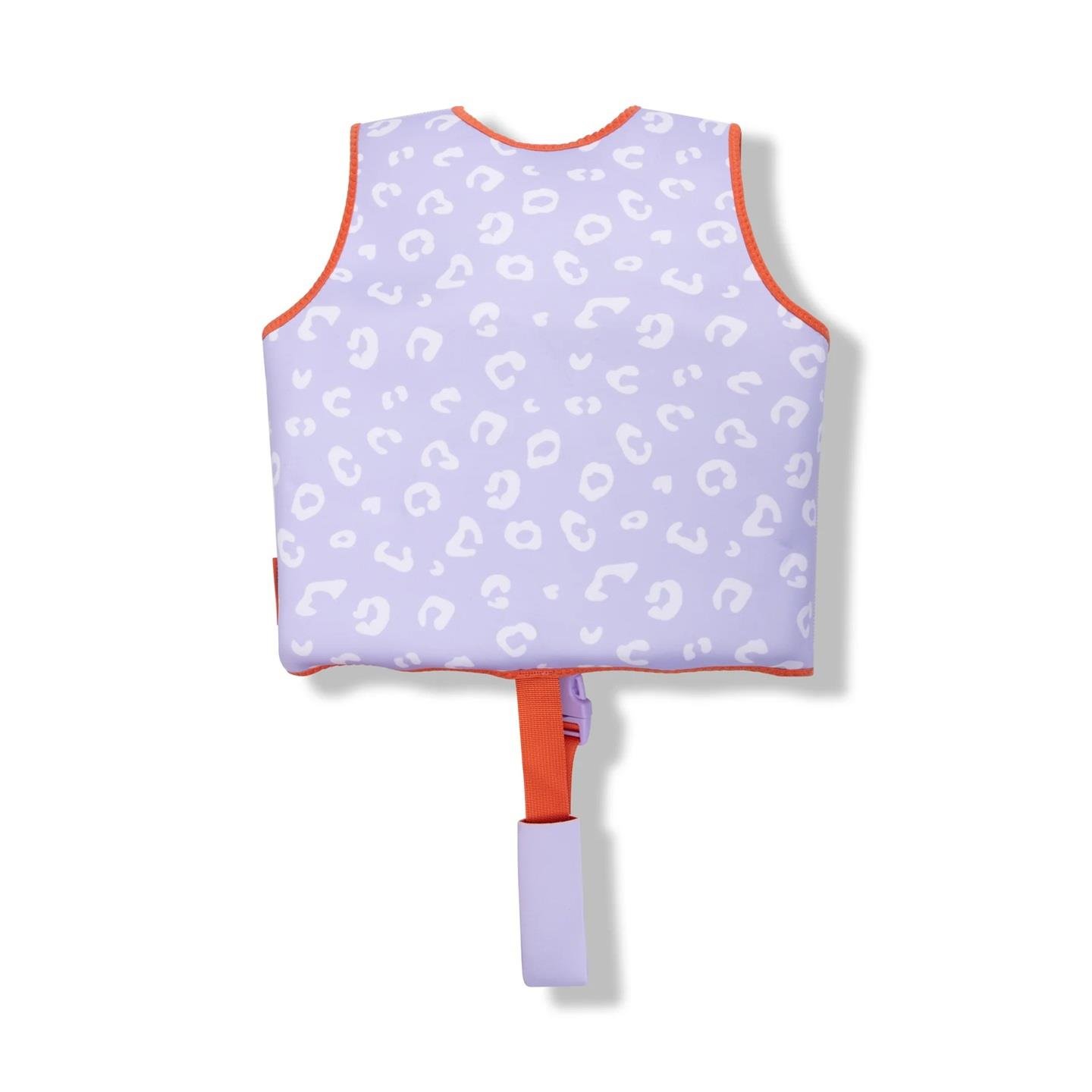 Swim Essentials Lila Leopard Köpük Dolgulu Yüzme Yeleği 3-6 Yaş