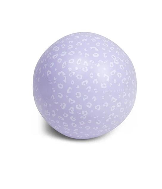 Swim Essentials Lila Leopard Plaj Topu 51cm