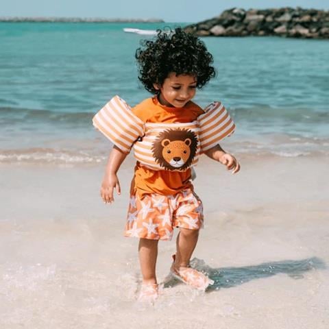 Swim Essentials Lion Puddle Jumper Kolluklu Yüzme Yeleği 2-6 Yaş