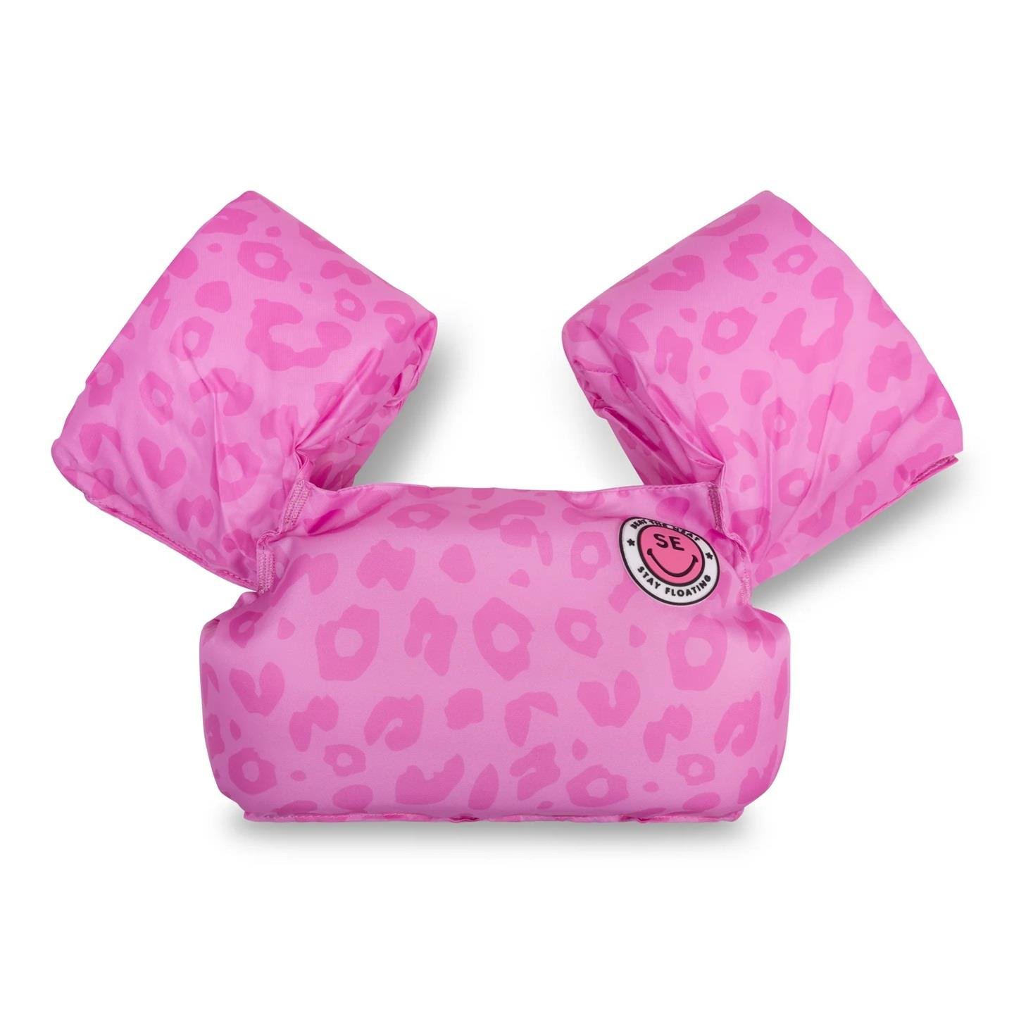 Swim Essentials Pink Leopard Puddle Jumper Kolluklu Yüzme Yeleği 2-6 Yaş