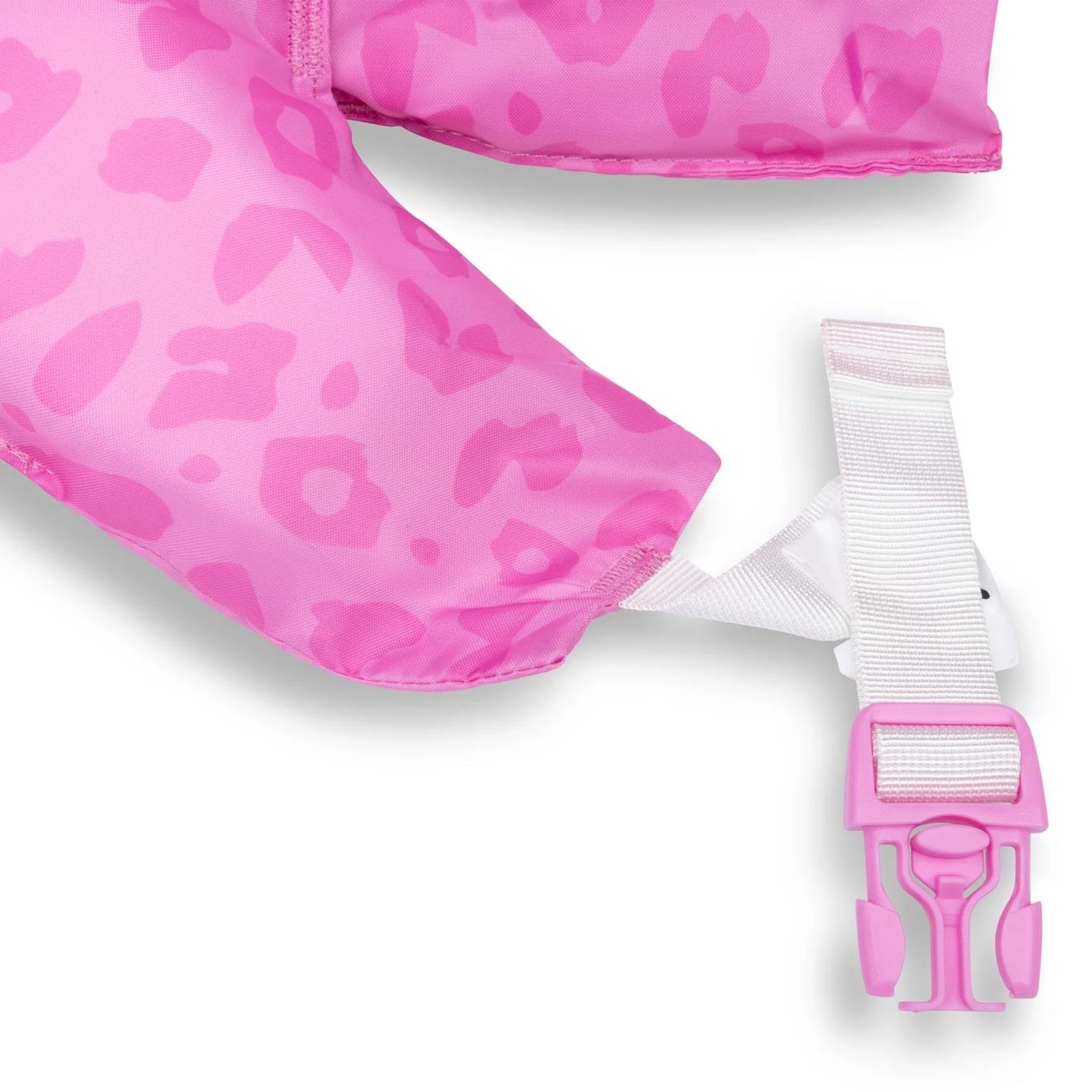Swim Essentials Pink Leopard Puddle Jumper Kolluklu Yüzme Yeleği 2-6 Yaş