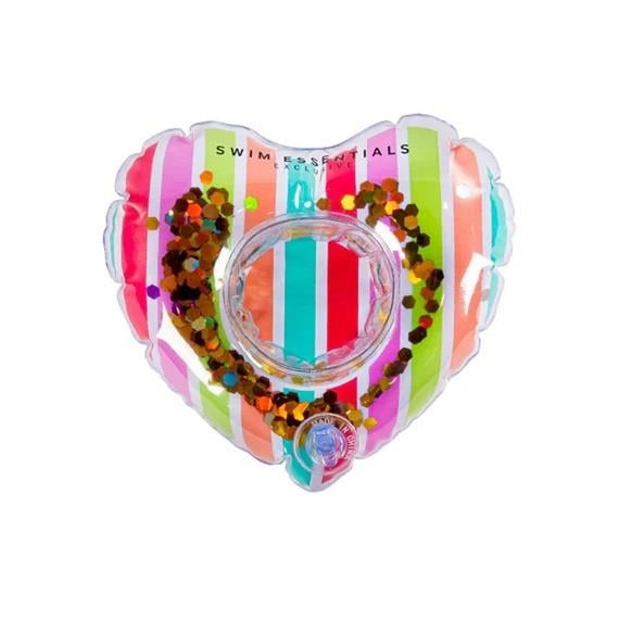 Swim Essentials Rainbow Heart Bardak Tutucu