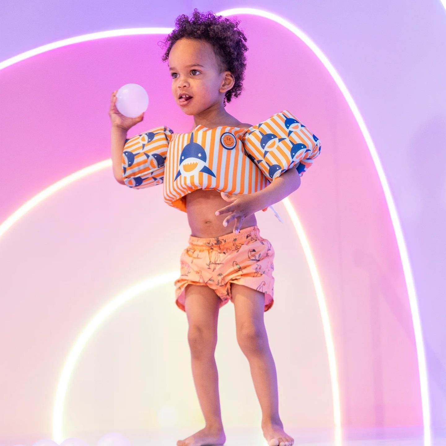 Swim Essentials Tropic Shark Puddle Jumper Kolluklu Yüzme Yeleği 2-6 Yaş