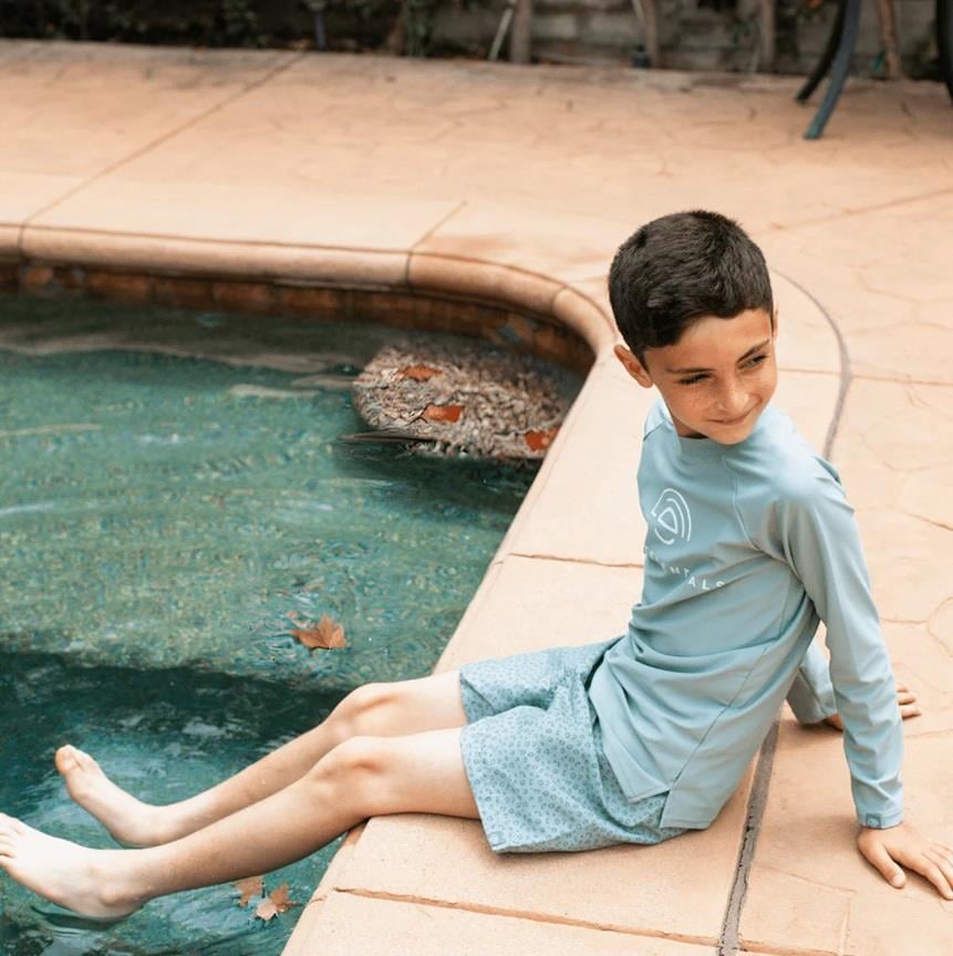 Swim Essentials Uv Korumalı Uzun Kollu T-shirt - Yeşil