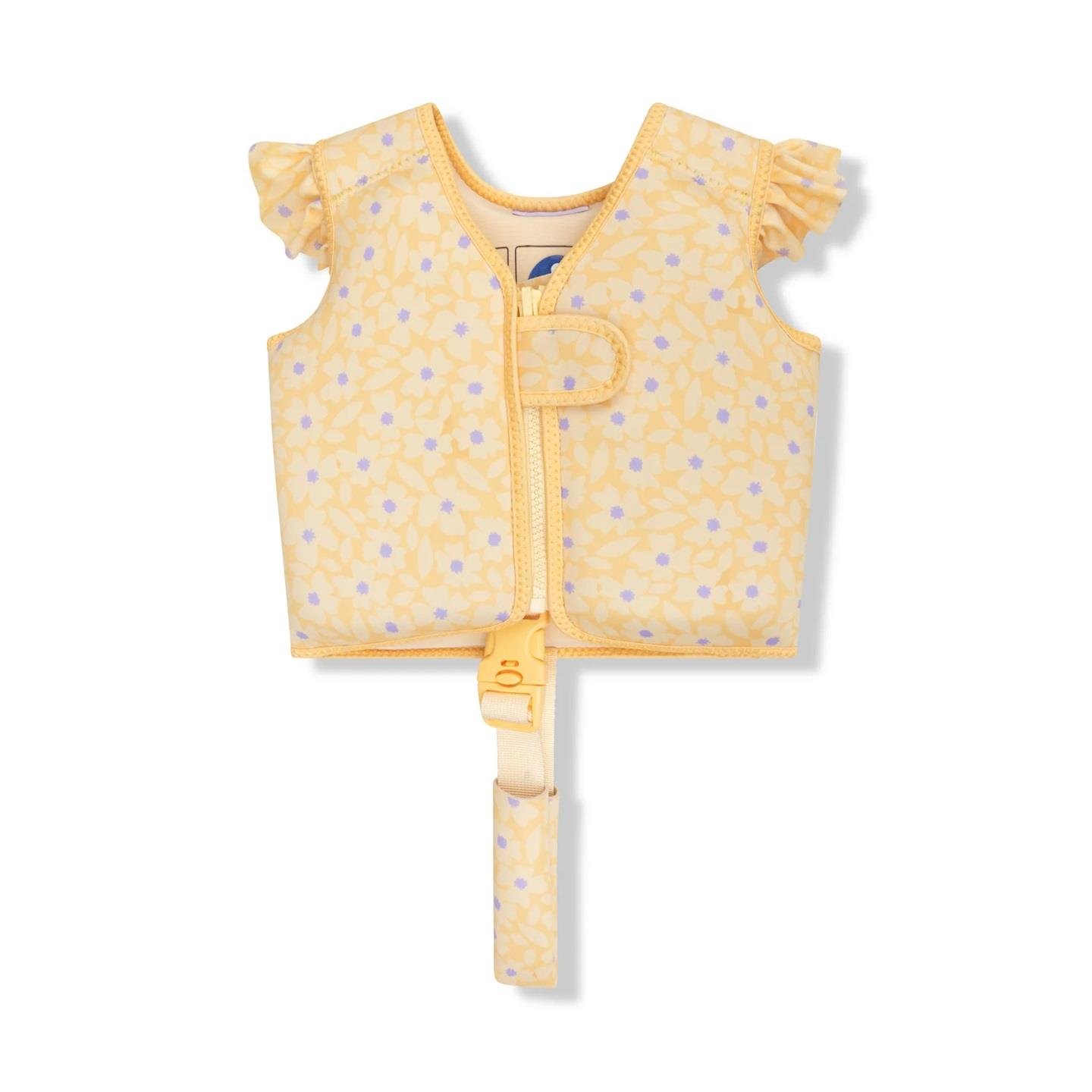 Swim Essentials Yellow Flowers Köpük Dolgulu Yüzme Yeleği 1-2 Yaş
