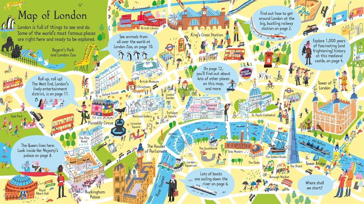 Usborne Look Inside London